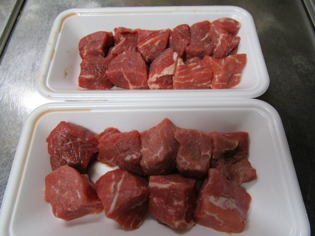 S&B濃いシチュー ビーフ用の牛肉